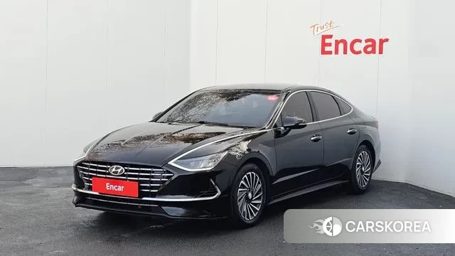 Hyundai Sonata Hybrid (DN8) 2021 Черный из Кореи