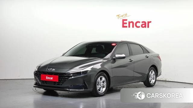 Hyundai Avante (CN7) 2021 Серый из Кореи
