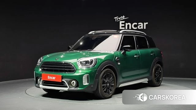 Mini Cooper Countryman 2023 Зеленый из Кореи