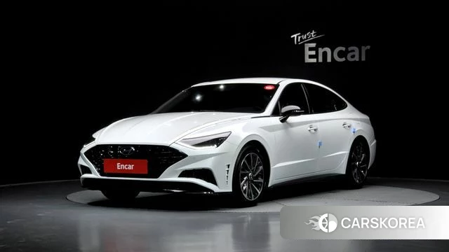 Hyundai Sonata (DN8) 2021 Белый из Кореи