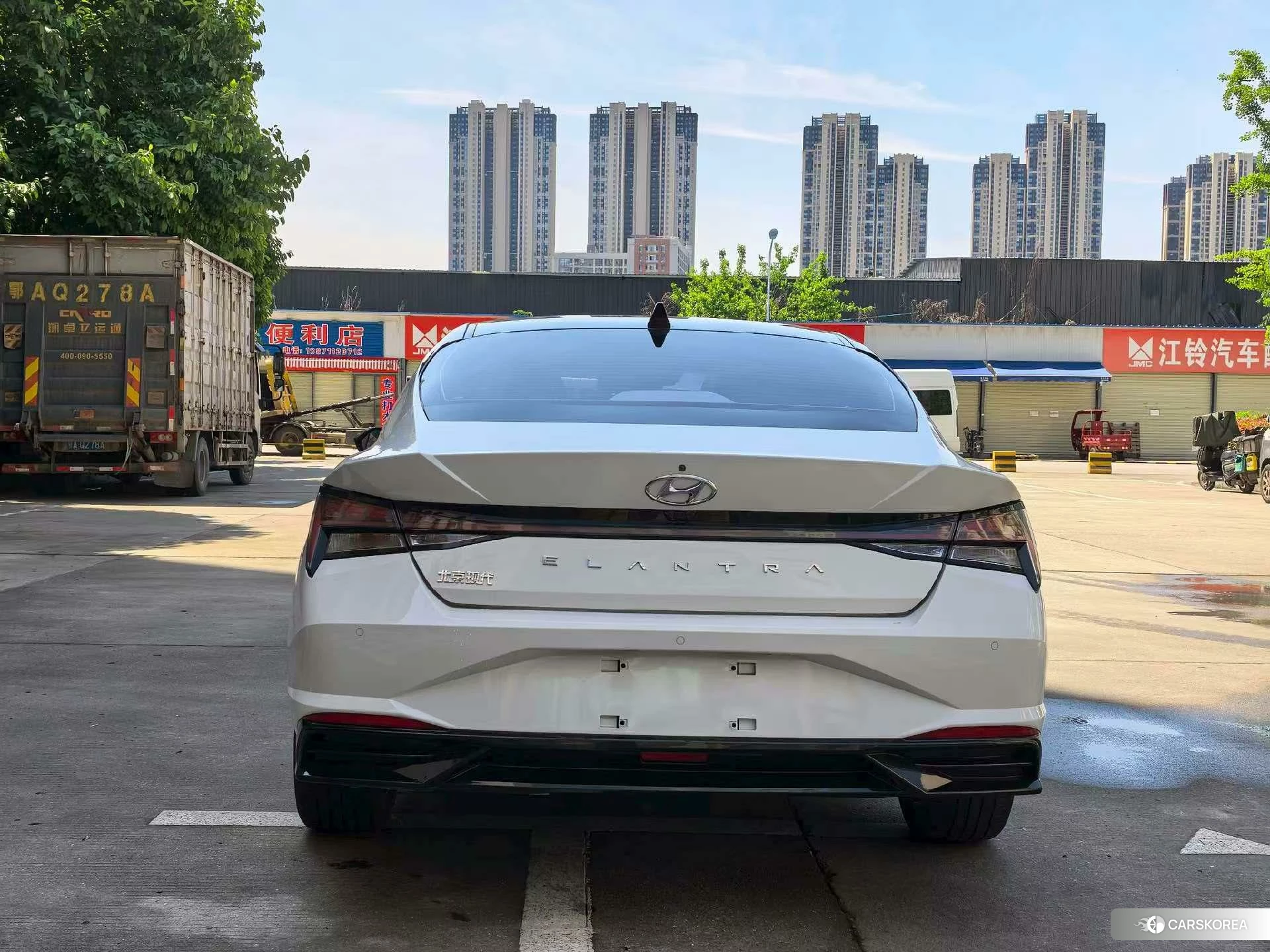 Hyundai Elantra 2020 Белый из Китая