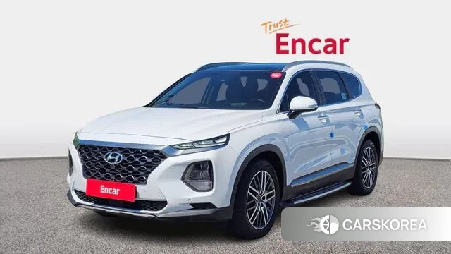 Hyundai Santa Fe TM 2018 Белый из Кореи