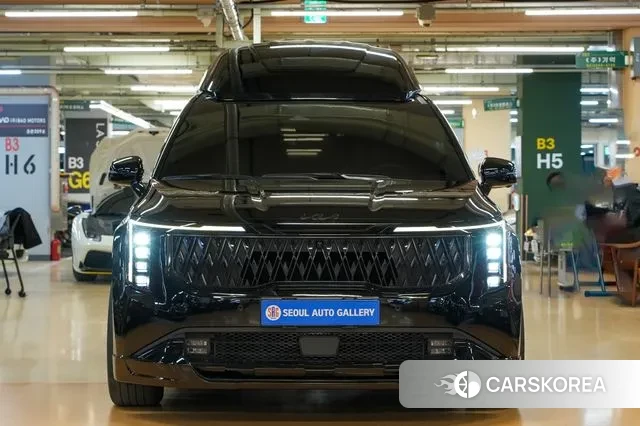 Kia The New Carnival 4th Generation 2024 Черный из Кореи