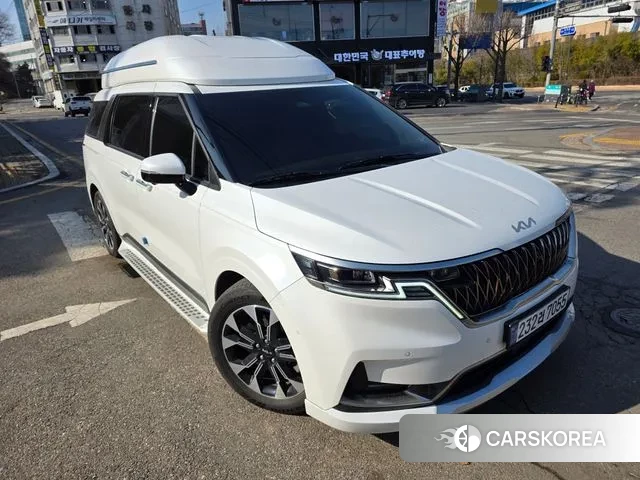 Kia Carnival 4th generation 2023 Белый из Кореи