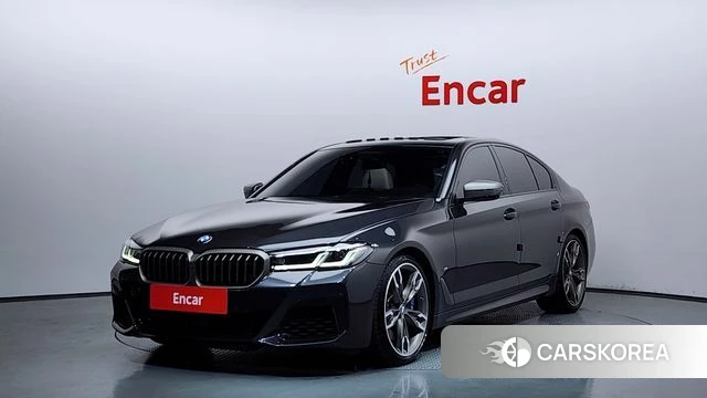 BMW 5 Series (G30) 2022 Серый из Кореи