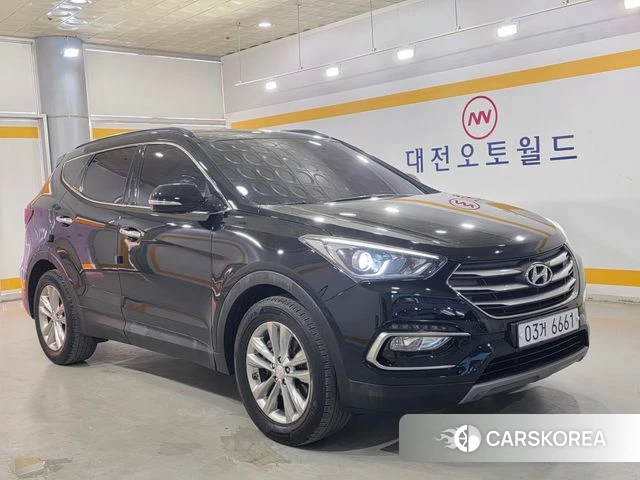 Hyundai Santa Fe The Prime 2018 Черный из Кореи