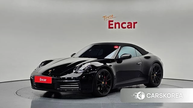 Porsche 911(992) 2022 Черный из Кореи