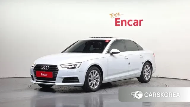 Audi A4 (B9) 2019 Белый из Кореи