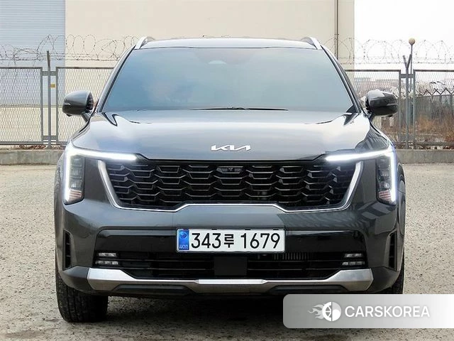 Kia The New Sorento 4th Generation 2025 Серый из Кореи
