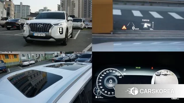 Hyundai Palisade 2021 Белый из Кореи