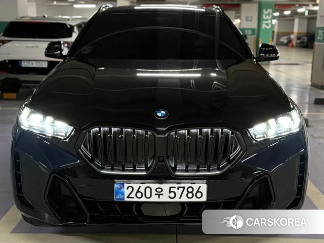 BMW X6 (G06) 2025 Черный из Кореи
