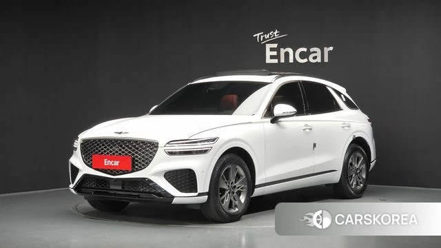 Genesis GV70 2021 Белый из Кореи
