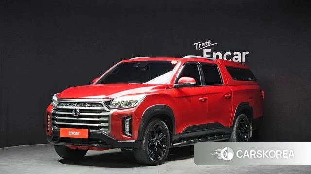 Ssangyong The New Rexton Sports Cannes 2021 Красный из Кореи