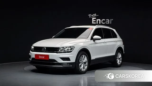Volkswagen Tiguan second Generation 2018 Белый из Кореи