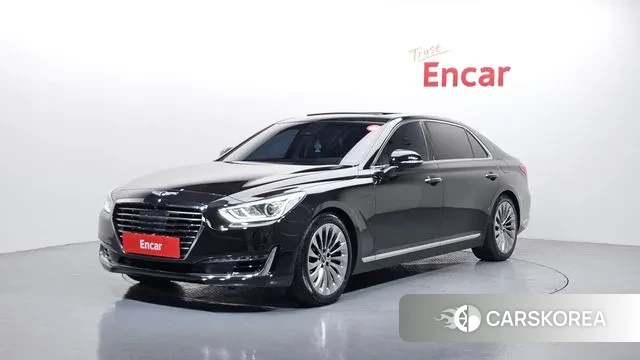 Genesis EQ900 2018 Черный из Кореи