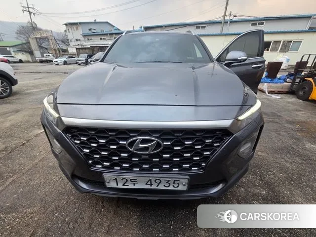 Hyundai Santa Fe TM 2018 Серый из Кореи
