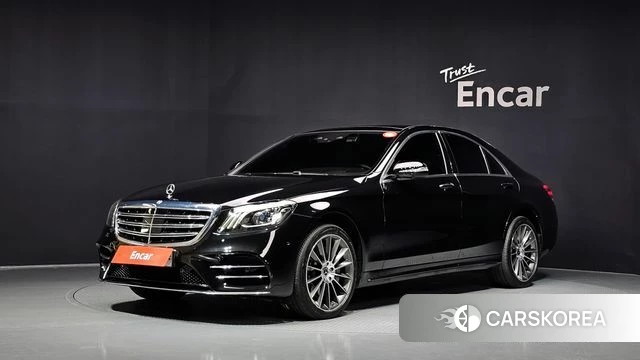 Mercedes-Benz S-Class W222 2018 Черный из Кореи