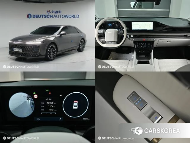 Hyundai Grandeur (GN7) 2024 Серый из Кореи