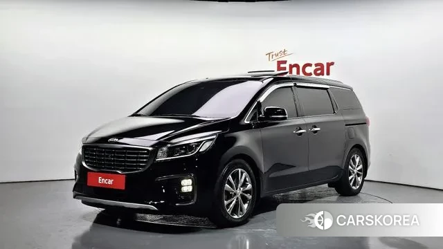 Kia The New Carnival 2018 Черный из Кореи
