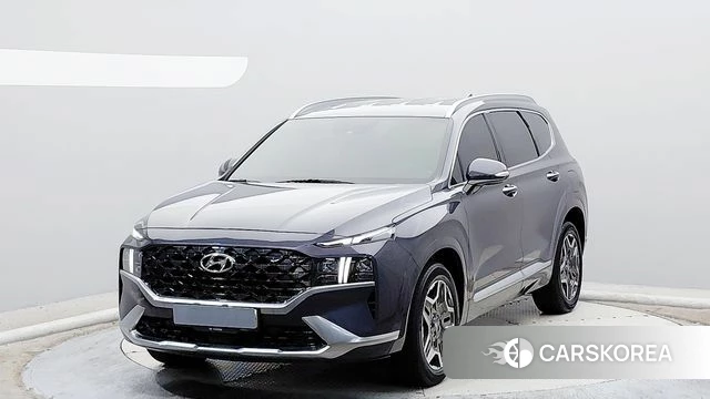 Hyundai The New Santa Fe 2021 Серый из Кореи