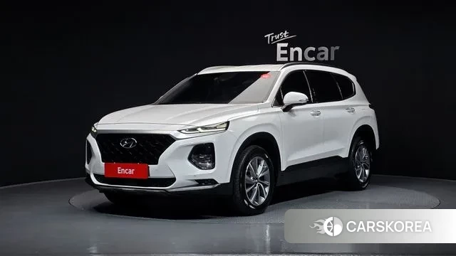 Hyundai Santa Fe TM 2018 Белый из Кореи