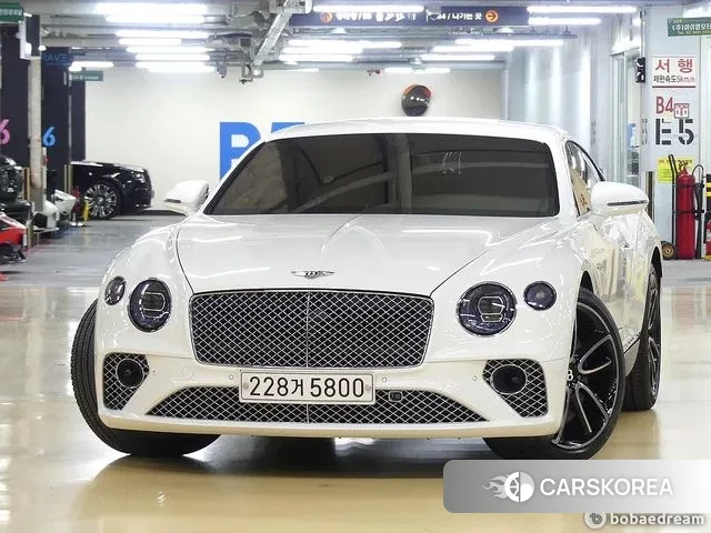 Bentley Continental GT 3rd Generation 2023 Белый из Кореи