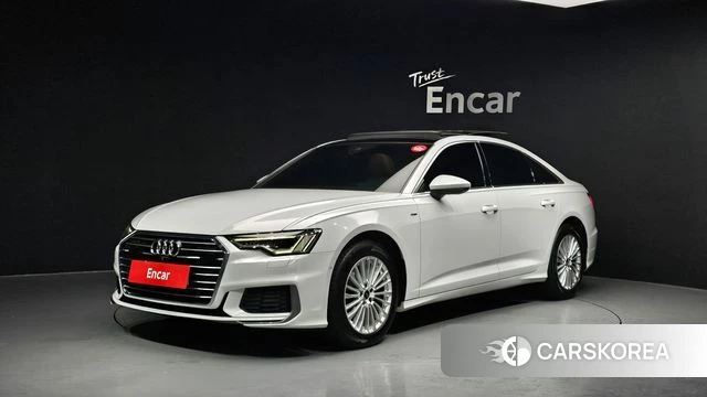 Audi A6 (C8) 2021 Белый из Кореи
