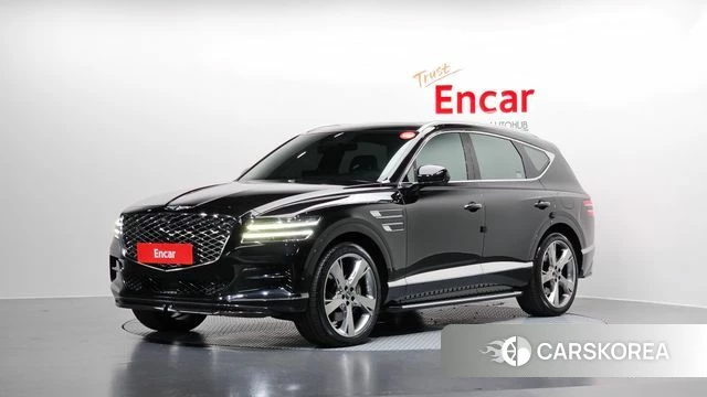 Genesis GV80 2021 Черный из Кореи