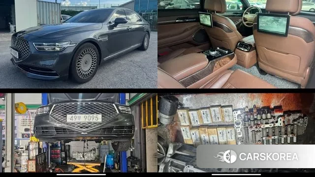 Genesis G90 2019 Серый из Кореи