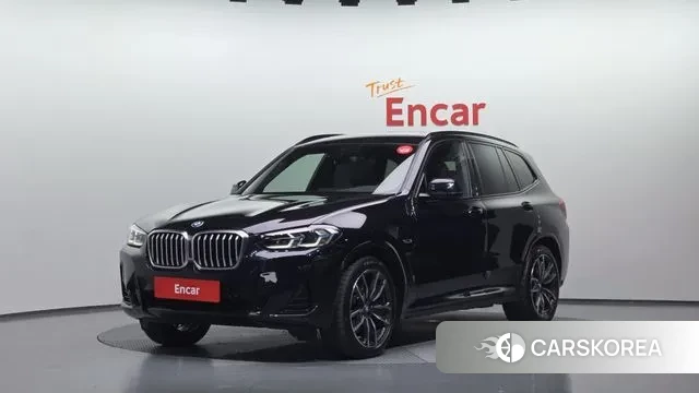 BMW X3 (G01) 2021 Синий из Кореи