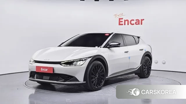 Kia EV6 2021 Жемчужный цвет из Кореи