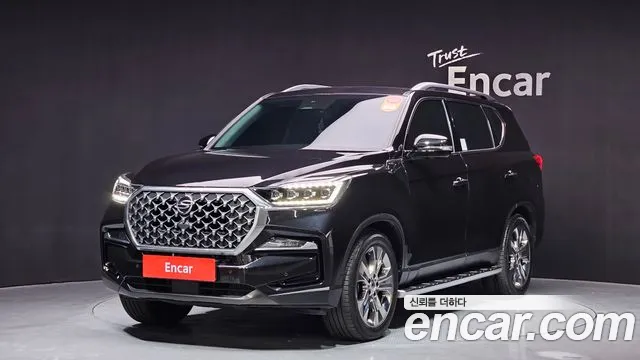 Ssangyong All New Rexton 2021 Черный из Кореи