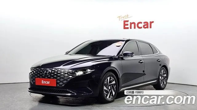 Hyundai The New Grandeur IG Hybrid 2021 Синий из Кореи