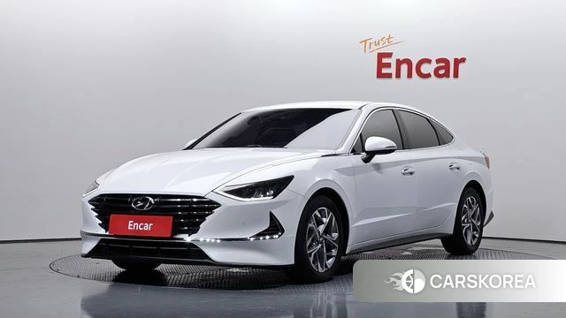Hyundai Sonata (DN8) 2019 Белый из Кореи