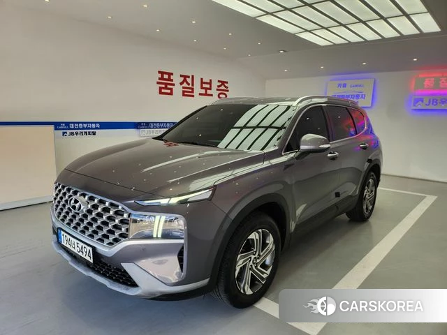 Hyundai The New Santa Fe 2021 Серый из Кореи