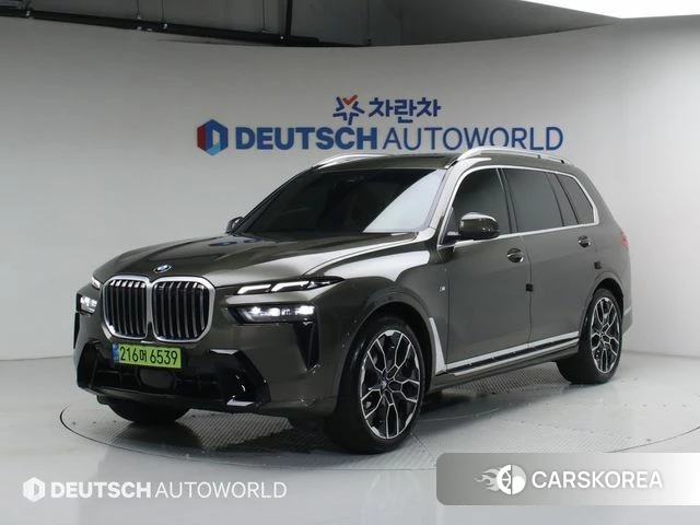 BMW X7 (G07) 2025 Коричневый из Кореи