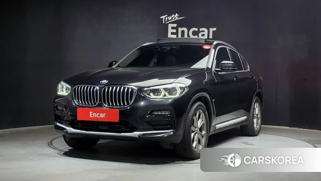 BMW X4 (G02) 2021 Серый из Кореи