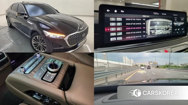 Kia The New K9 2nd generation 2022 Черный из Кореи
