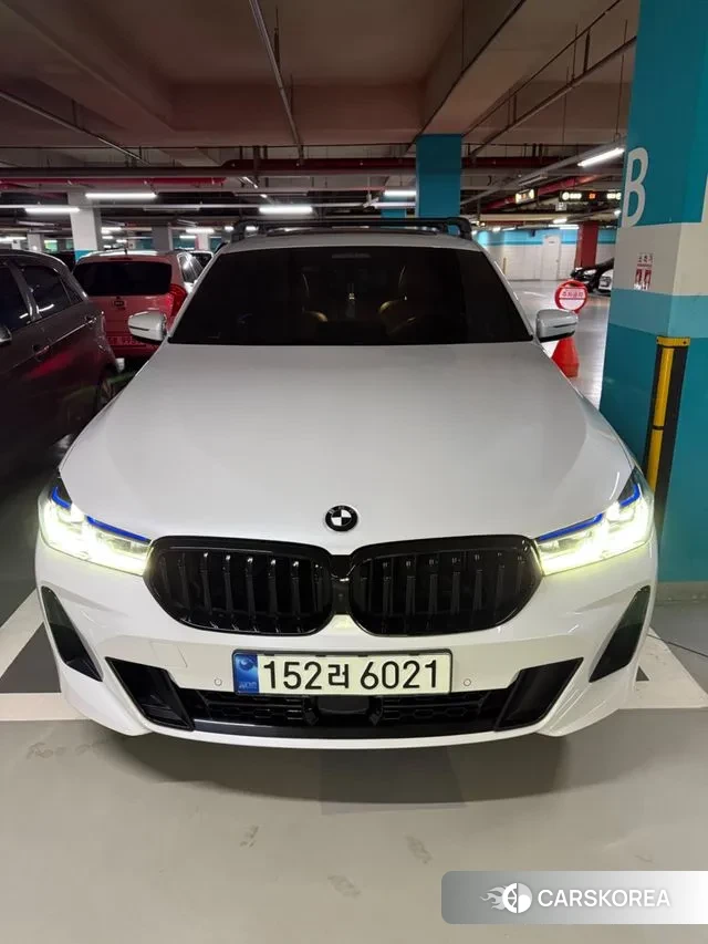 BMW 6 Series GT (G32) 2021 Белый из Кореи