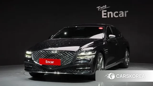 Genesis G80 (RG3) 2022 Черный из Кореи