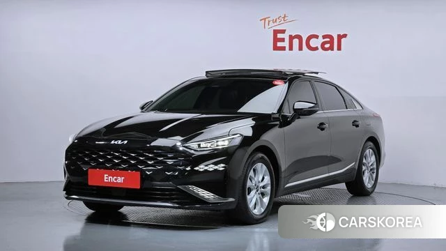 Kia K8 2022 Черный из Кореи