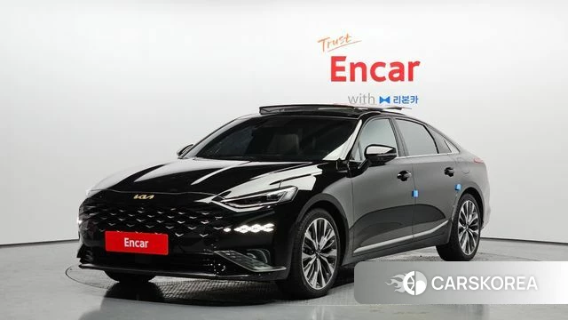 Kia K8 2023 Черный из Кореи