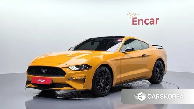 Ford Mustang 2019 Оранжевый из Кореи