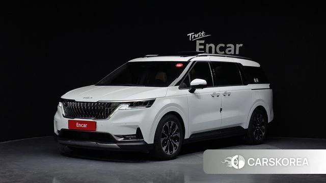 Kia Carnival 4th generation 2021 Белый из Кореи