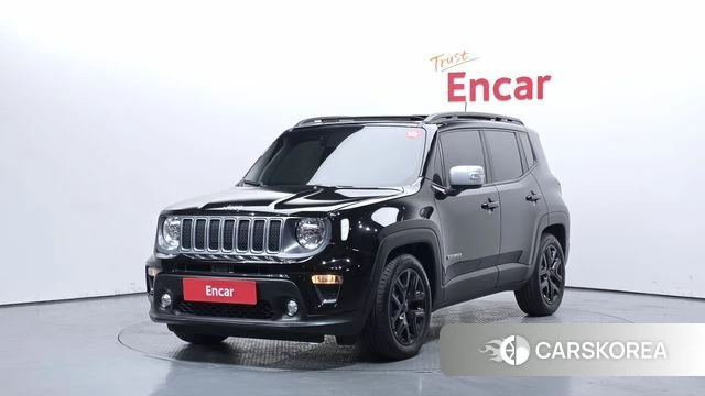 Jeep Renegade 2022 Черный из Кореи