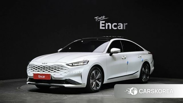 Kia K8 Hybrid 2022 Белый из Кореи