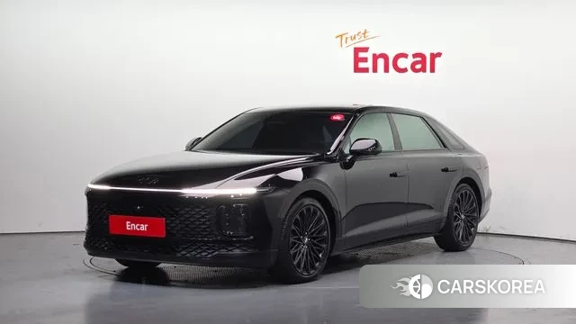 Hyundai Grandeur Hybrid (GN7) 2024 Черный из Кореи