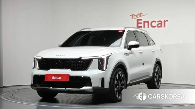 Kia The New Sorento 4th Generation 2024 Белый из Кореи