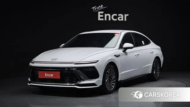 Hyundai Sonata D Edge Hybrid (DN8) 2024 Белый из Кореи