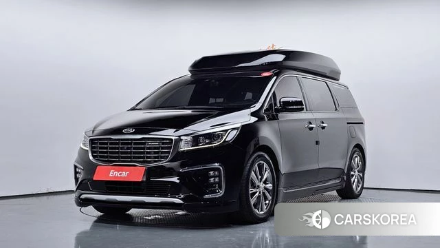 Kia The New Carnival 2019 Черный из Кореи